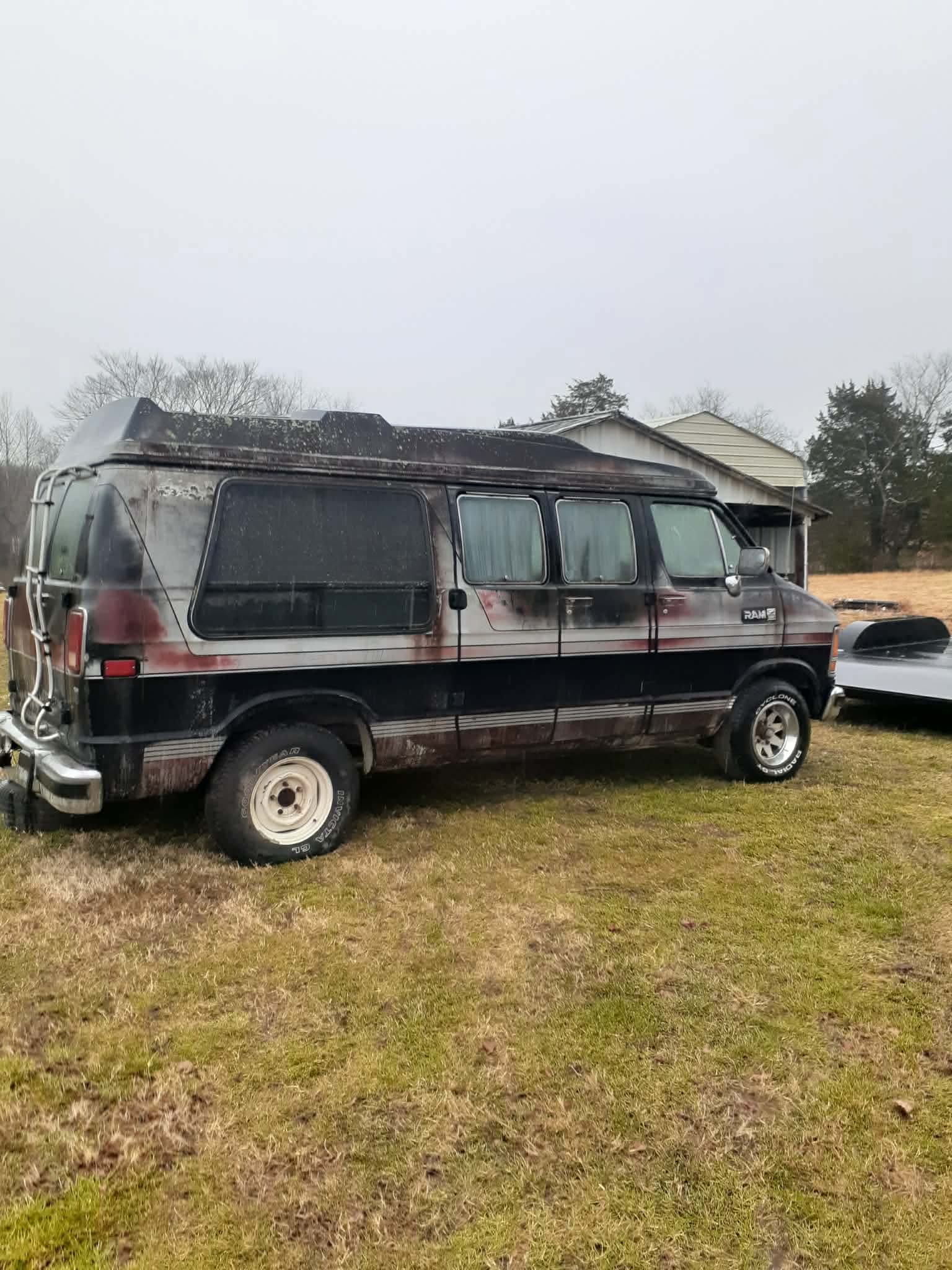 1985 Dodge Ram Van picture car for film and TV in Heathsville, VA