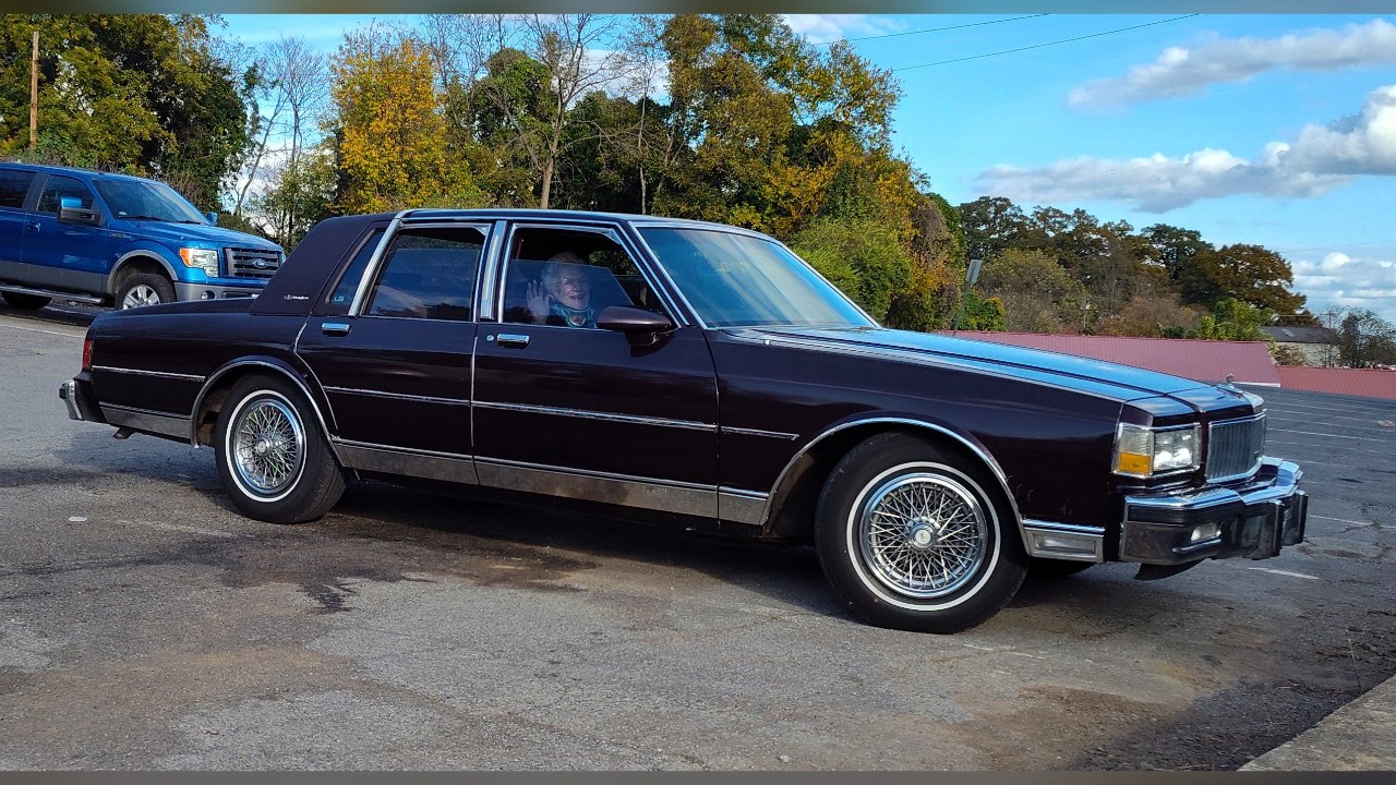 1988 Chevrolet Caprice Classic LS Brough picture car for film and TV in Chesterfield, VA