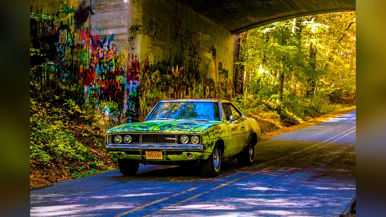 1968 Dodge Charger picture car for film and TV in Heathsville, VA
