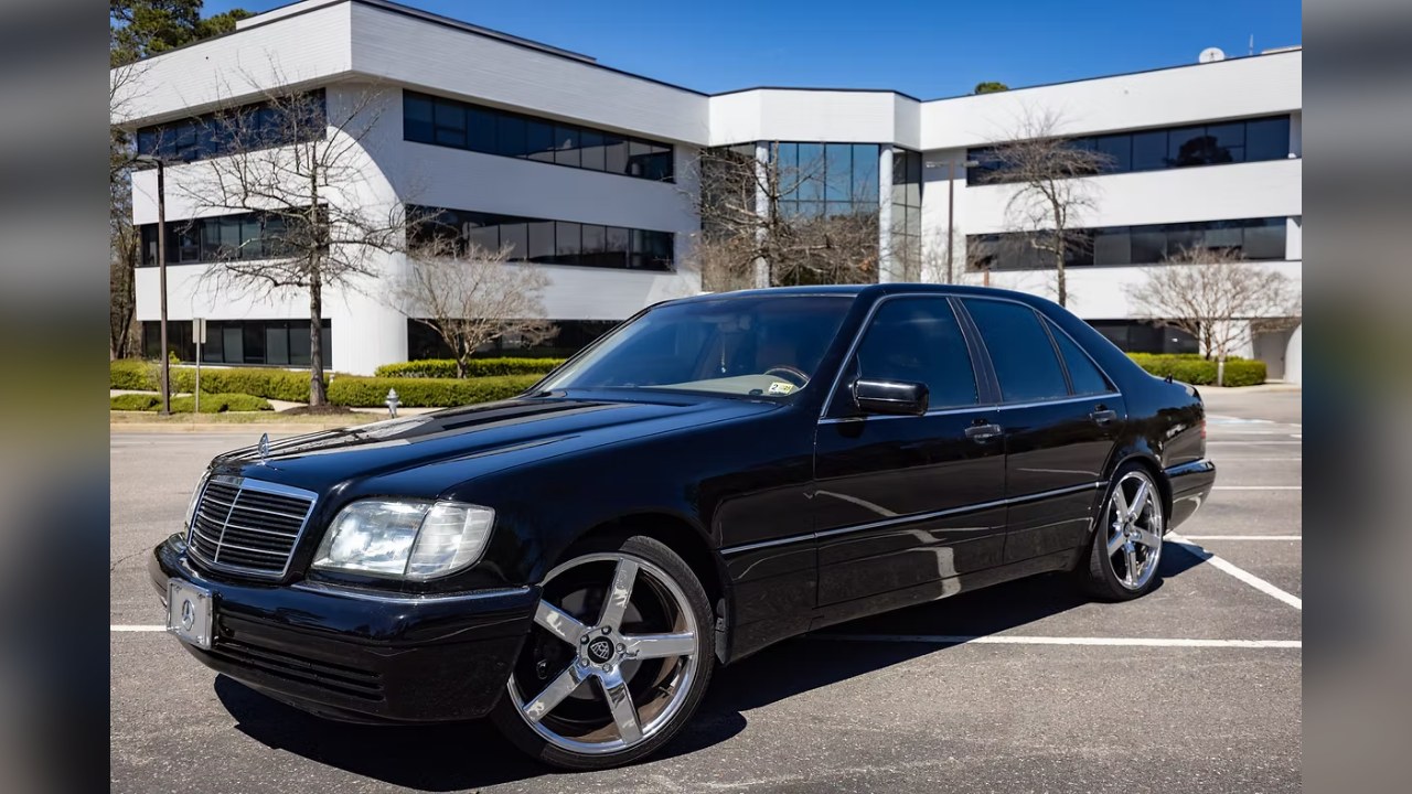 1998 Mercedes Benz S320 picture car for film and TV in Richmond, VA