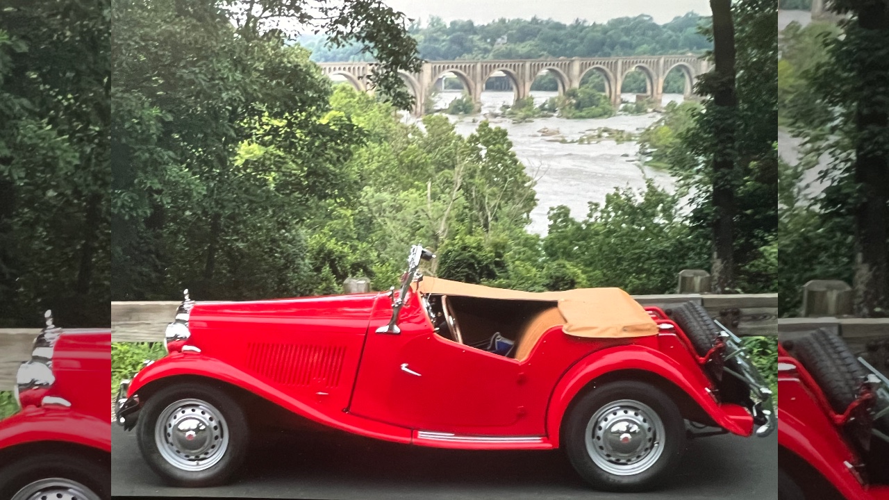 1950 MG-TD picture car for film and TV in Midlothian, VA
