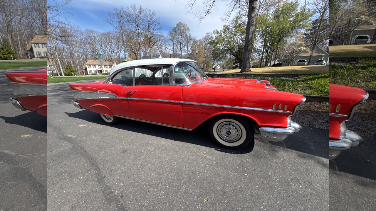 1957 Chevy Bel Air picture car for film and TV in Midlothian, VA