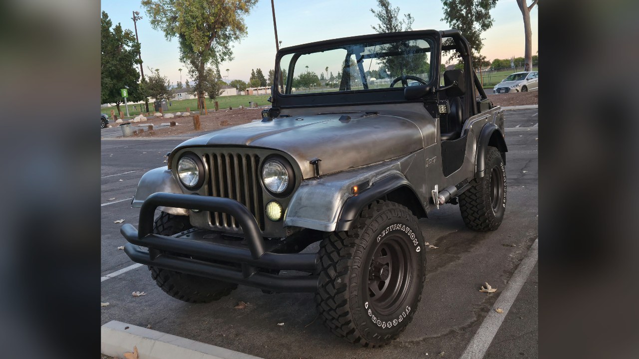 1973 Jeep CJ5 picture car for film and TV in Fullerton, CA