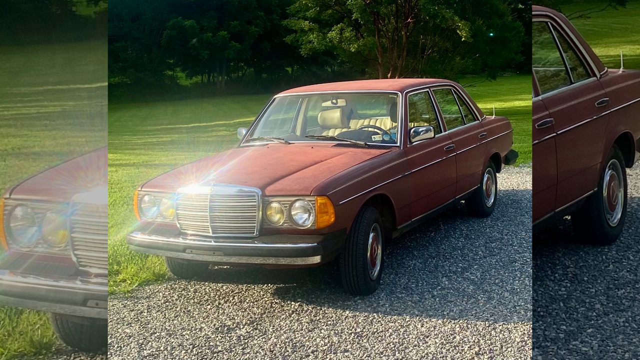 1981 Mercedes 240D picture car for film and TV in Ashland, VA