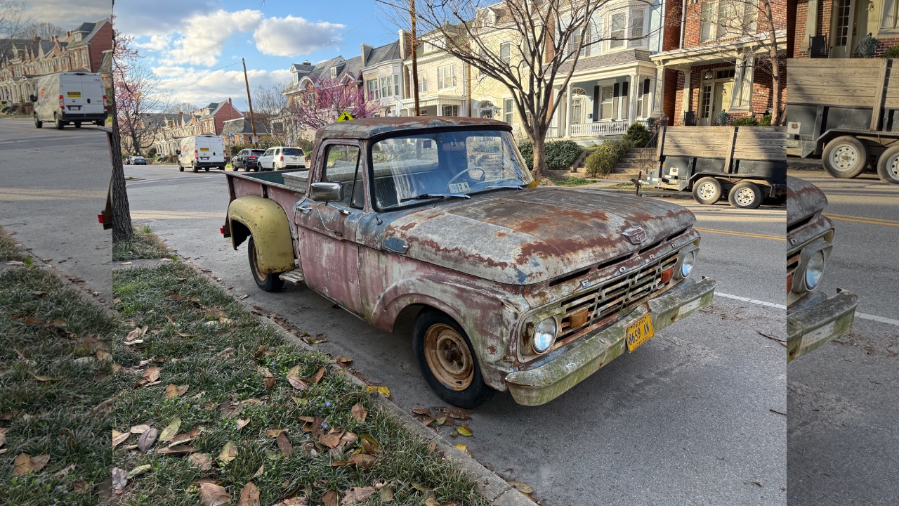 1964 Ford F-100 picture car for film and TV in Richmond, VA