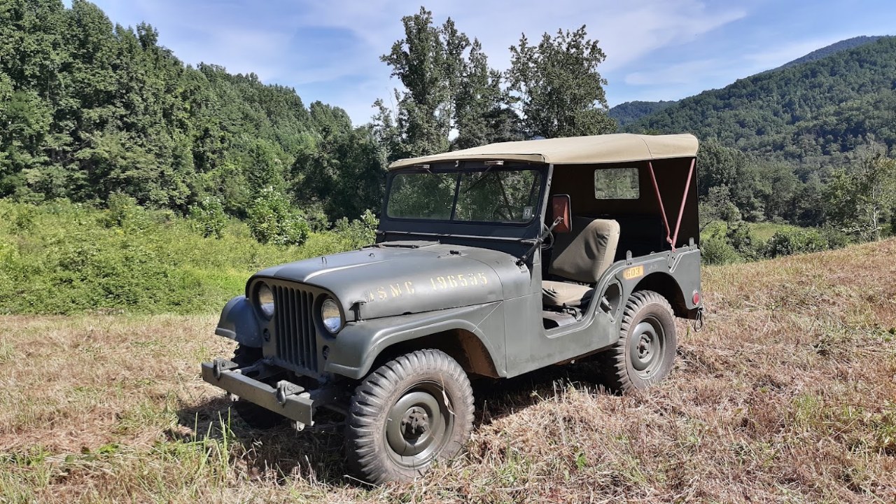 1952 Willys Jeep M38A1 picture car for film and TV in Newport News, VA